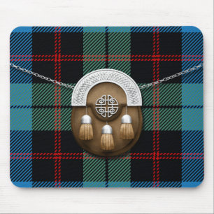 Mousepad Tartan e Sporran de Guthrie do clã