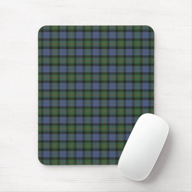 Mousepad Tartan Escocês Antigo Original Gunn (Com mouse)