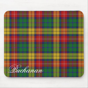 Mousepad Tartan escocês majestoso de Buchanan do clã