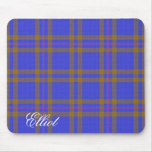 Mousepad Tartan escocês majestoso de Elliot do clã