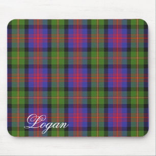 Mousepad Tartan escocês majestoso de Logan do clã