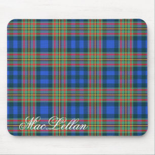 Mousepad Tartan escocês majestoso de MacLellan do clã