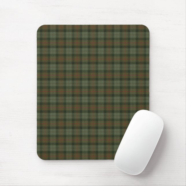 Mousepad Tartan Escocês Original Gunn Weathered (Com mouse)