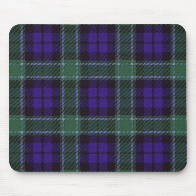 Mousepad Tartan escocês real - Graham - Mousemat (Frente)