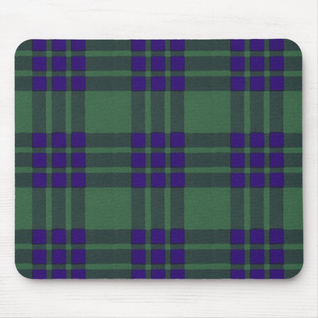 Mousepad Tartan escocês real - Montgomerie (Frente)