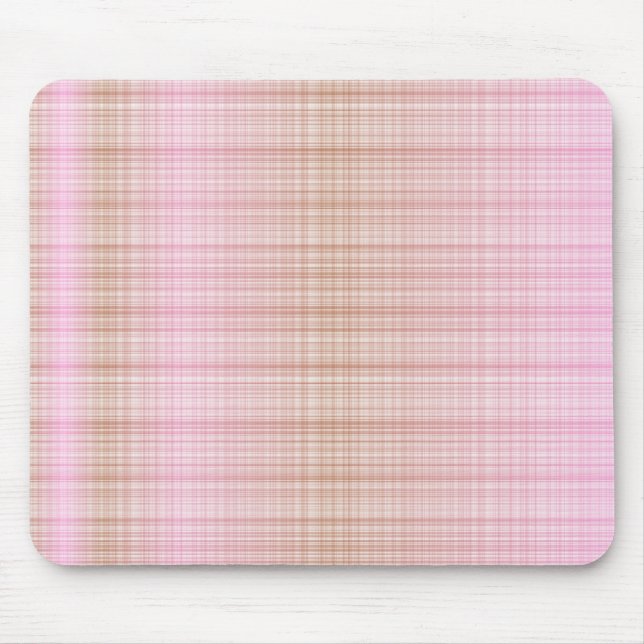 Mousepad Tartan Rosa&Marrom (Frente)