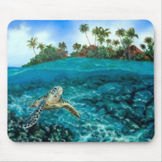 Mousepad Tartaruga da vila de Kona