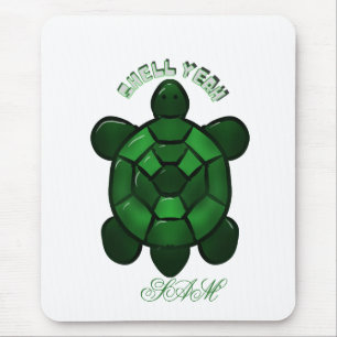 Mousepad Tartaruga Fofa Personalizada e Customizada