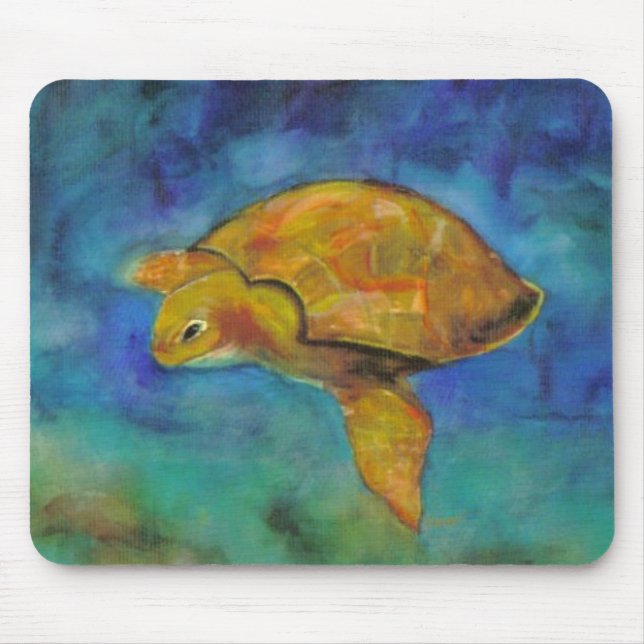Mousepad Tartaruga marinha de Paula Atwell (Frente)