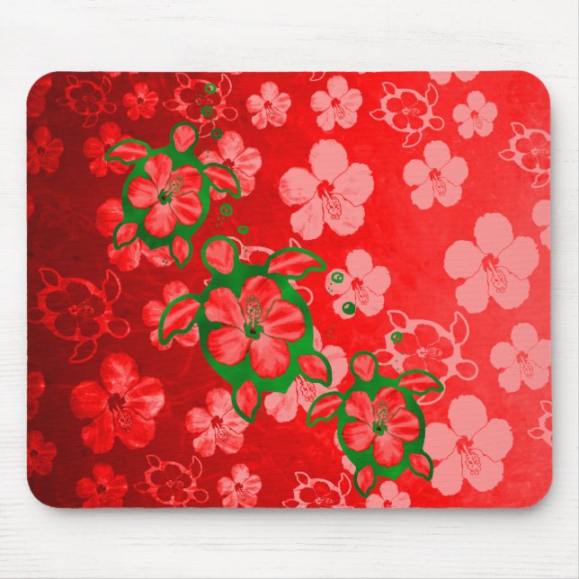 Mousepad Tartarugas de Honu do Natal (Frente)