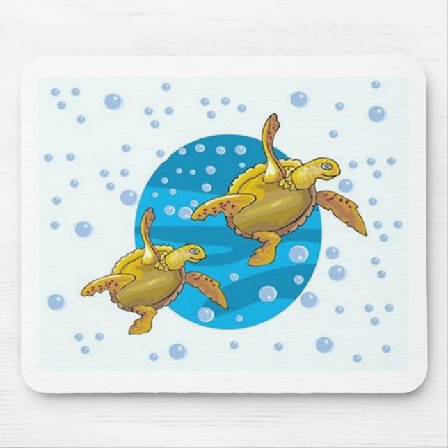 Mousepad Tartarugas do mar (Frente)