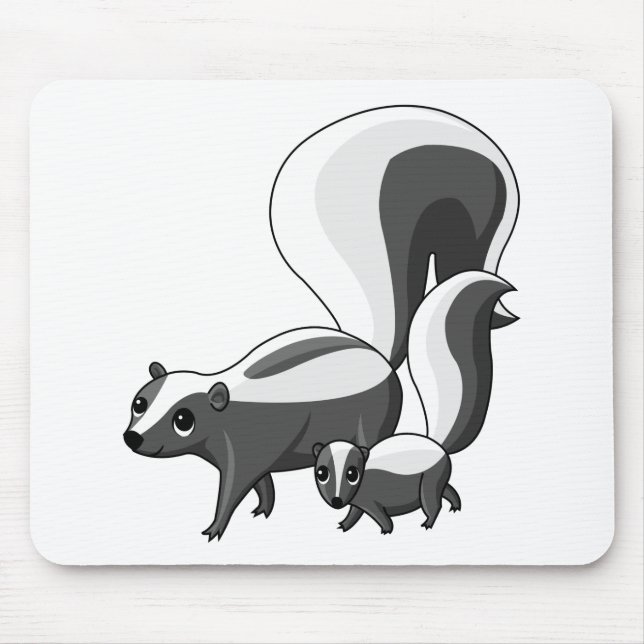 Mousepad Tater e Tot the Skunks (Frente)