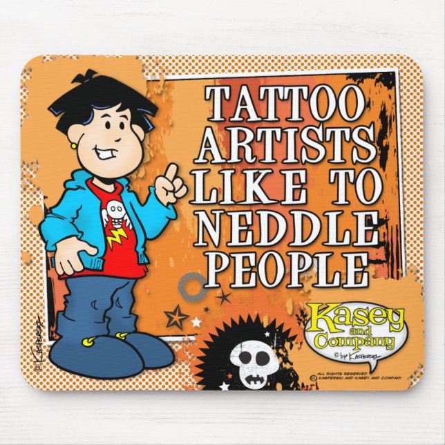 Mousepad Tatuador (Frente)