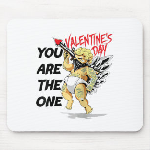 Mousepad Tatuagem Cupid Love, Namorada, Casamento