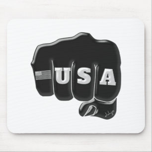 Mousepad TATUAGEM da bandeira americana dos EUA do punho de
