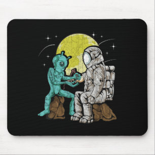 Mousepad Tatuagem de tatuagem de alienígena do astronauta