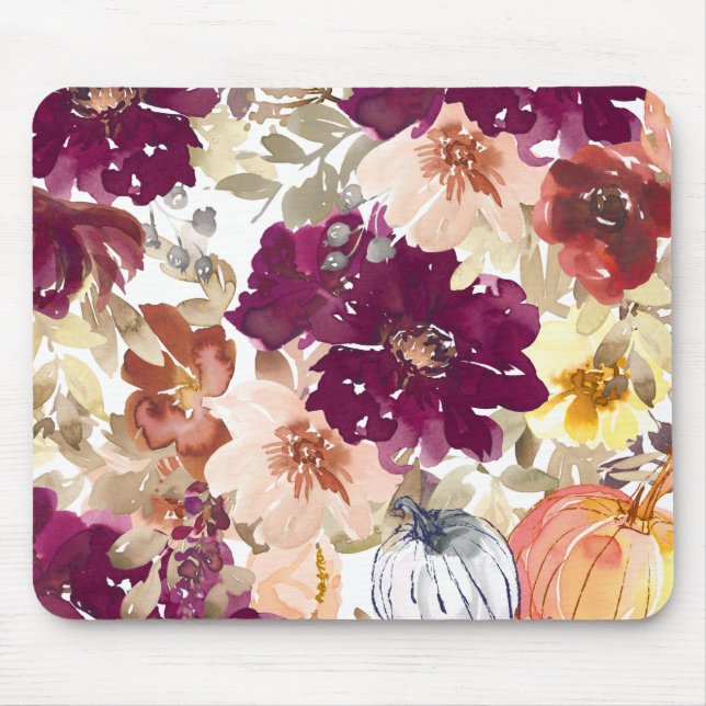 Mousepad Tatuagem Floral (Frente)