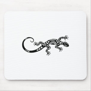Mousepad tatuagem maori do lagarto