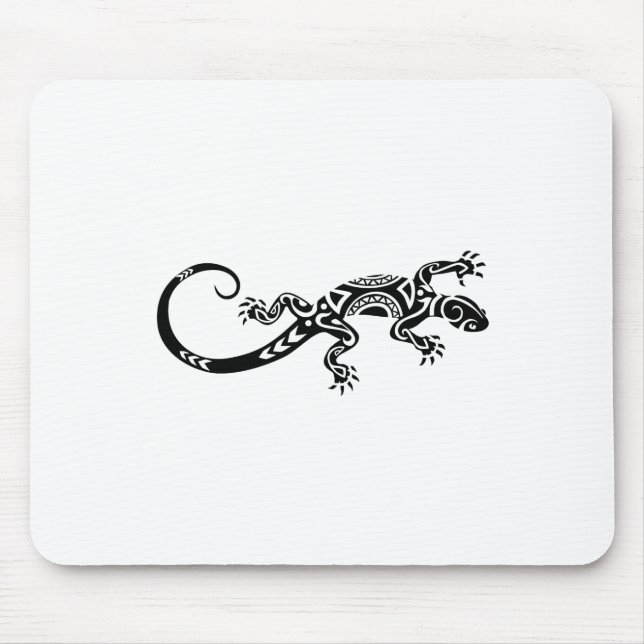 Mousepad tatuagem maori do lagarto (Frente)