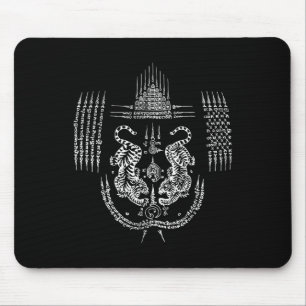 Mousepad Tatuagem Sak Yant Muay Thai Kickboxing Cultura Asi