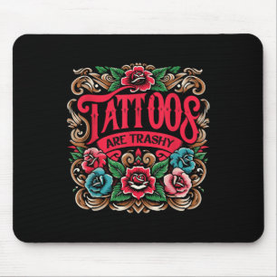 Mousepad Tatuagens De Tatuagem De Tinta É Uma Tatuagem De S