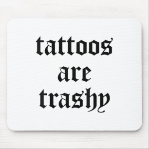 Mousepad Tatuagens Engraçadas São Tatuagens de Piada de Sar