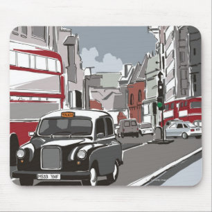 Mousepad Táxi em Londres