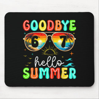 Mousepad Tchau 67 Sungles Olá Verão Retro Pôr do Sol Palma