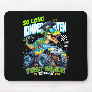 Mousepad Tchau Graduado do Jardim de Infância Dinossauro 1ª