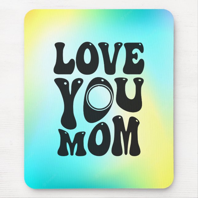 Mousepad Te Amo Mãe Dia de as mães-51727 (Frente)