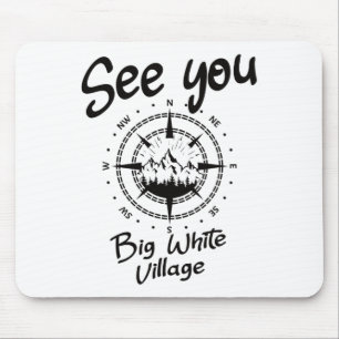Mousepad Te Vejo Em Uma Grande Vila Branca, Vendendo Férias