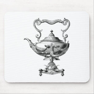 Mousepad Tea Kettle Antiquado