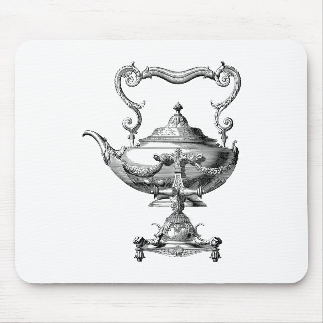 Mousepad Tea Kettle Antiquado (Frente)