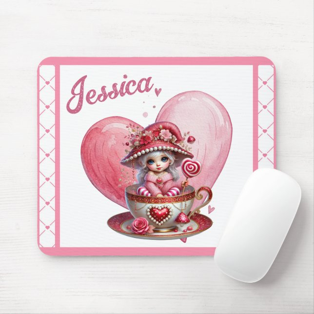 Mousepad Teacup Cuties (Com mouse)