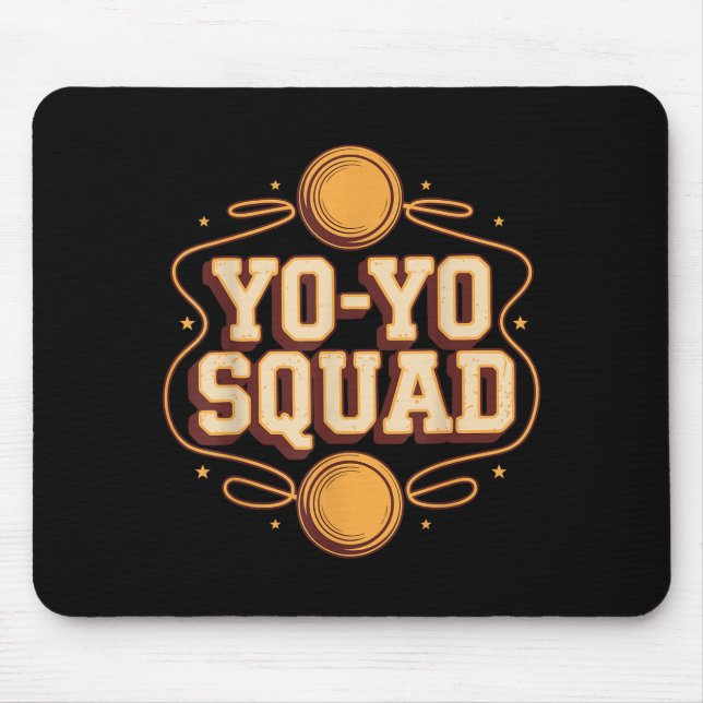 Mousepad Team Yoyo Player Squad Yo-yo  (Frente)