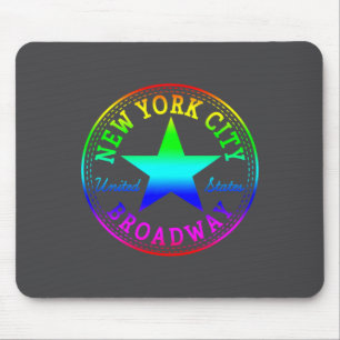 Mousepad Teatro da Broadway da Cidade de Nova York Nyc Esta