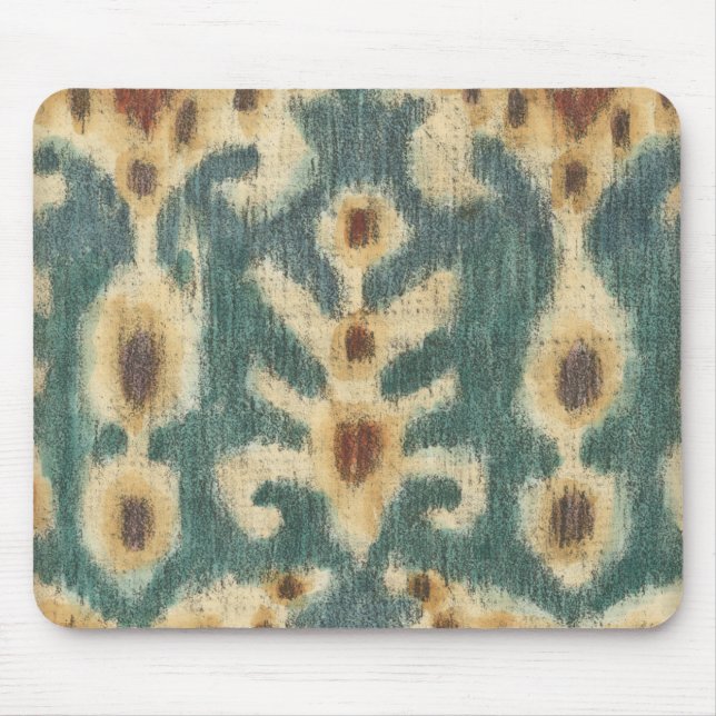 Mousepad Tecido de Design Ikat decorativa por Chariklia Zar (Frente)