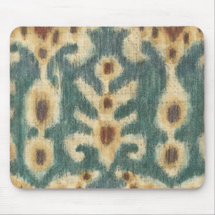 Mousepad Tecido Decorativo de Ikat por Chariklia Zarris