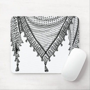 Mousepad Tecido Tradicional do Keffiyeh Scarf Palestino