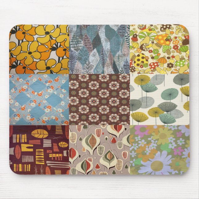 Mousepad tecido vintage (Frente)
