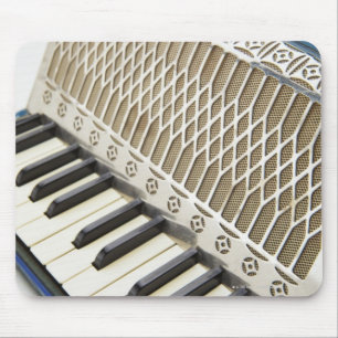 Mousepad Teclado antigo do acordeão