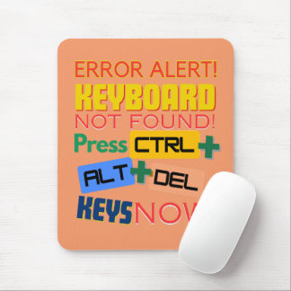 Mousepad Teclado de Computador Não Encontrado!