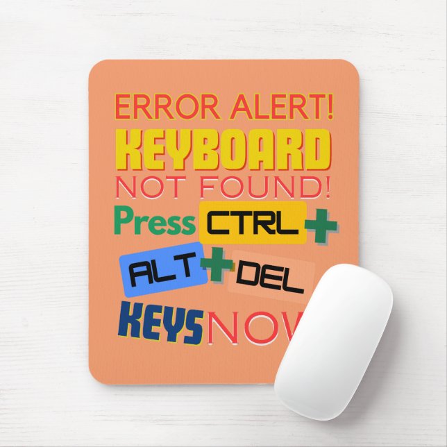 Mousepad Teclado de Computador Não Encontrado!  (Com mouse)