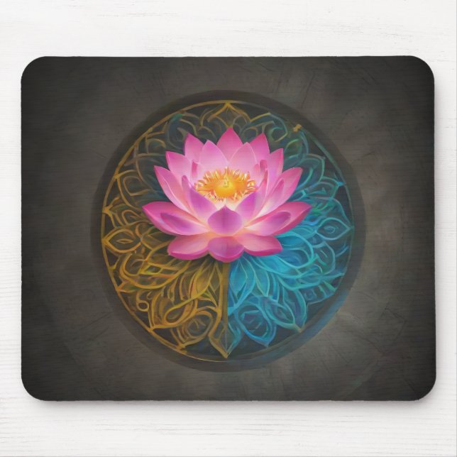 Mousepad teclado do rato lotus (Frente)