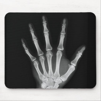 Mousepad teclado manual do mouse esqueleto