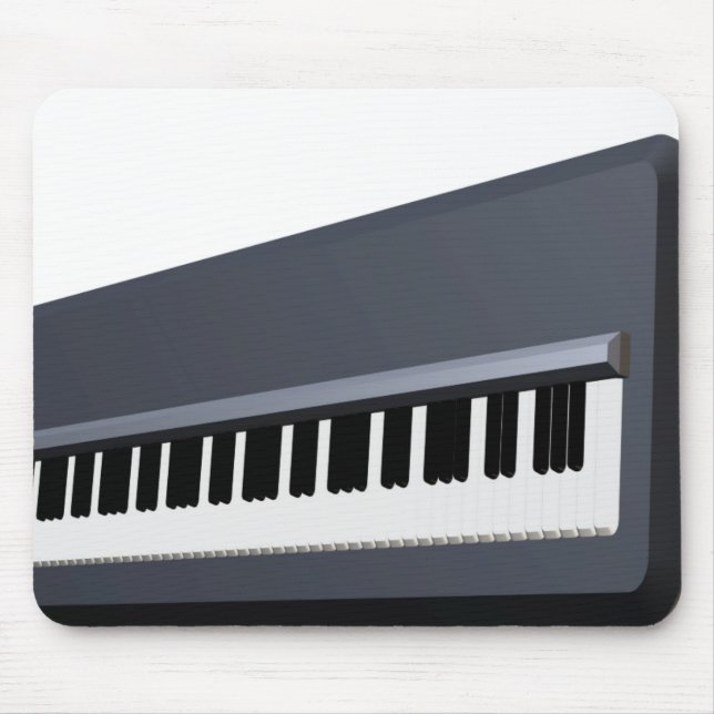 Mousepad Teclado para piano elétrico (Frente)