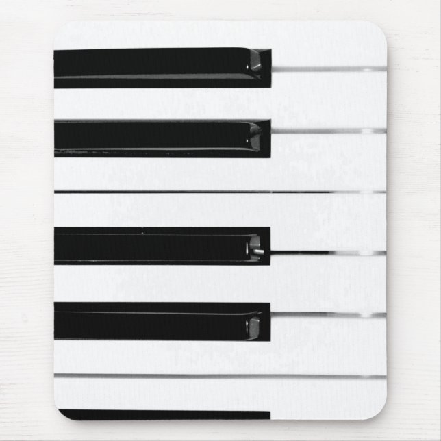 Mousepad Teclas do teclado do Piano (Frente)