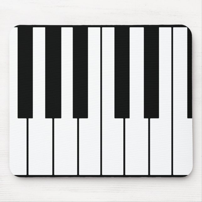 Mousepad teclas musicais (Frente)