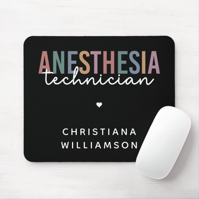 Mousepad Técnica De Anestesia Personalizada (Com mouse)