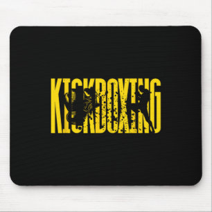 Mousepad Técnica de Luta de Kickboxing